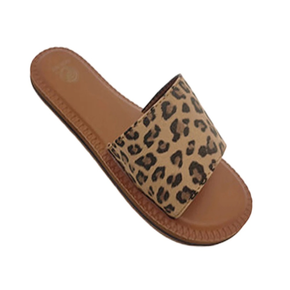 HIGH TIDE LADIES "LEOPARD" SLIPPERS Size 11  nwot